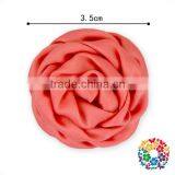 Wholesale Best Price 19 Colors Ribbow Rose Wedding Ornament Appliques Fake Flower thumbnail-3
