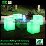 40cm Led Cube for Home Wedding Decoration, Battery Powered Led Cube Chair, LED Cube thumbnail-1