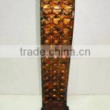 Elegance Embossed Iron Candle Holder thumbnail-1