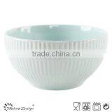 Ceramic Crockery Stoneware Emboss Dinnerware Bulk Bowl thumbnail-1