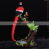 Blue Sparrow Backflow Burner Creative Resin Incense Burner thumbnail-1