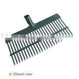 25teeth Steel Rake Head,rake,hay Rake,rake With Wood Handle thumbnail-1