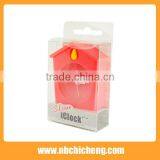 House Shape Silicone Alarm Clock, Colorful Mini Clock, Silicone Table Clock thumbnail-4