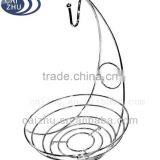 2016 New Design Metal Hanging Fruit Basket Display Woth Banana Holder thumbnail-1