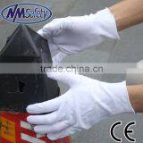 NMSAFETY Bleached Cotton Sewing Glove Inspection Glove