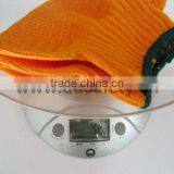 DDSAFETY 2017 Orange Cotton Polyester String Knitted PVC Honey Comb Both Sides Safety Fishing Gloves thumbnail-5