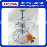 4-layer 18-cup Iron Wire Cake Stands thumbnail-1