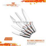 A3024 Cool Design 5pcs Stainless Steel Knife Set With Non-stick Coating thumbnail-6
