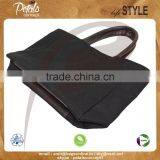 12 oz Dyed Canvas Tote Bag With Polyester Lining & With PU Padded Rope Handle & Bottom thumbnail-6