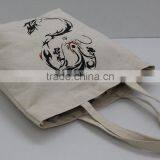Wholesale Cheap Custom Printed Canvas Tote Bag With Canvas Handle thumbnail-3