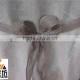 Nature Burlap Jute Fabric Sashes Chair Bows Natural Color thumbnail-1