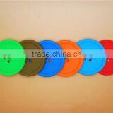 Custom Rectangle Soft Pvc Coaster/rubber Round Cup Coaster/silicone Circle Mat thumbnail-1