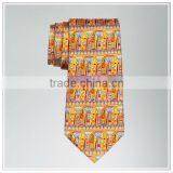 2014 Good Quality Customized Innovative Design Digital Printed Silk Tie thumbnail-1