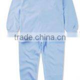 100% Cotton Kids Pajama Blank Boys and Girls Shirts+pants Pajama Sleepwear Baby Pajamas thumbnail-3