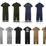 short sleeve coveralls with pockets/uniform manufactory