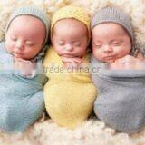Wholesale Stretch Knit Wraps, Newborn Baby Layer Photography Prop thumbnail-1