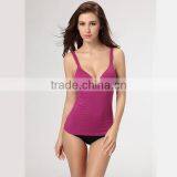 One-Piece No Rims With Chest Pad Deep V-neck Sexy Vest Harness thumbnail-2