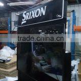 Unique Black Acrylice and Steel Golf Ball Box Display Stand thumbnail-4