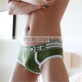 Custom 2016 Summer New Arrive Sey Men's Cotton Briefs Underwear Low Rise Gay Cuecas Slim Fit Design Brief thumbnail-2