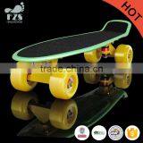 HSJ249 New PP Plastic Cruiser Skateboards for Kids Banana Fish Board thumbnail-1