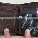 Fashion China Factory Men Cowhide Skin Real Leather Designer Wallet thumbnail-4