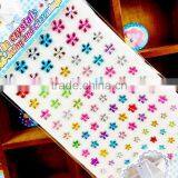 Custom Multi Mix Color Five Star Shape Self Adhesive Diy Gem Rhinestone Acrylic Sticker thumbnail-2