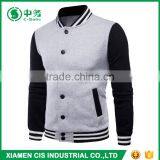 New Pattern Custom Logo Sailor Collar Couple Unisex Cotton Fleece Varsity Jacket thumbnail-4