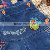 Little Kids Fashion Baby Pants Children Denim Short Overalls Kids Strap Jeans Pants thumbnail-2