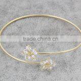 Adjustable Wire Bangle Bracelet Wholesale Fashion Zinc Alloy Bangle Brand Bangle thumbnail-3