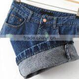 High Waist Women Jeans Embroidered Floral Narrow Bottom Various Types of Trousers thumbnail-5