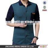 2017 New Arrival Stylish Men Corduroy Slim Fit Casual Shirt thumbnail-2