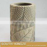 Multiple Design Wood Cylinder Candle Holder thumbnail-6