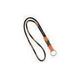 5mm Dia. Custom Round Woven Lanyard , Polyester Rope Lanyards