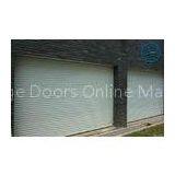 Aluminum CE Automatic Garage Doors White Energy Saving For Garage