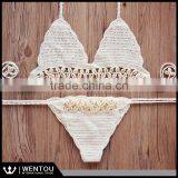 Wholesale Summer Sea Shell Crochet Bikini thumbnail-2