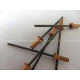 Copper Rivets Closed