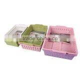 Plastic Storage Baskets With Different Sizes Small Plastic Storage Baskets Bathroom Storage Baskets thumbnail-4