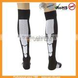 Elite Mens Long Soccer Socks White Color Cotton and Polyester thumbnail-2