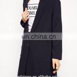 New Arrival Button Fastening Longline Coats and Jackets for Women thumbnail-4