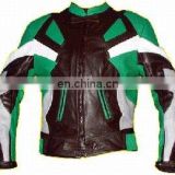 Genuine Leather Racing Jacket,Motorcycle Leather Jacket,Biker Leather Jacket