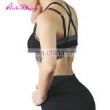 Good Quality See Through Sport Mesh Criss Sexy Model Bra thumbnail-2