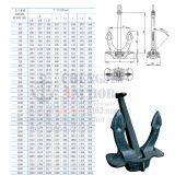 11700KG Hall Stockless Anchor With Class Certificate. thumbnail-4