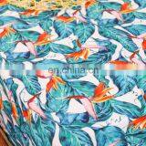 Strelitzia Nicolai Flower Printed Polyester Tablecloth Woven Fabric Waterproof Table Cloth for Outdoor thumbnail-5