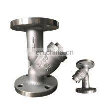 Bundor Stainless Steel 2 inch- 24 inch Flanged PN16 Y Type Strainer for Water Steam Oil Price