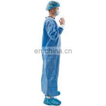 Hot Sale Waterproof Surgical Gown Non Woven Unisex Fashion Hospital Uniform thumbnail-3