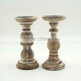 Wholesale Wooden Candlesticks thumbnail-1
