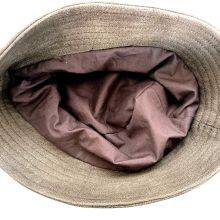 Men's and Women's Fashion Genuine Sheepskin Leather With Print Bucket Hat thumbnail-5