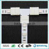 RGB 10 mm 4 Pin T Shape PCB FPC Board Splitter LED Strip Connector for SMD 5050 RGB LED Strip Light thumbnail-4