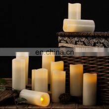 Set of 12pcs Flameless 500 Hours Wedding Favourite LED Candles With Remoter thumbnail-4