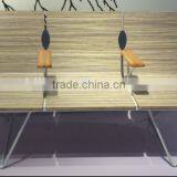 European Design Curve Plywood Waiting Chair Airport Chair Public Seating H63B-3F-V